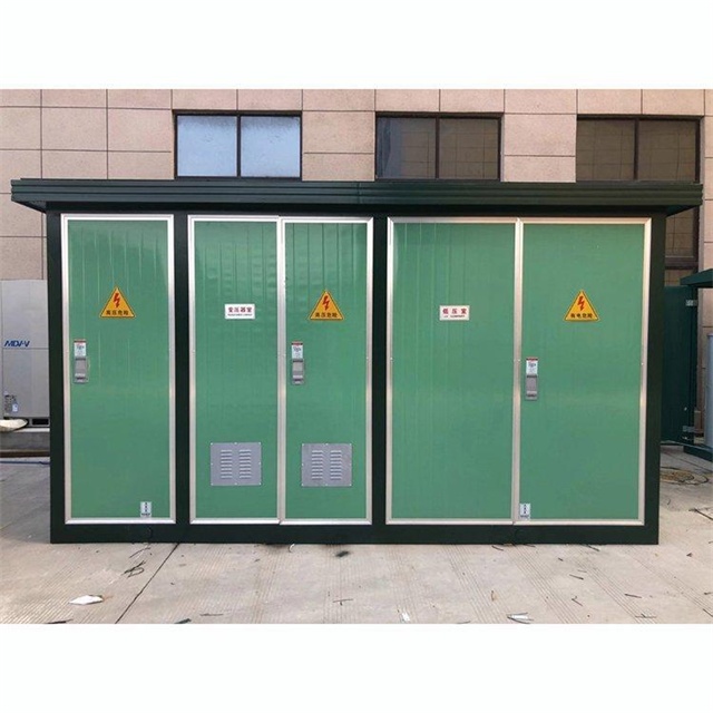 城固1600KVA欧式箱式变压器